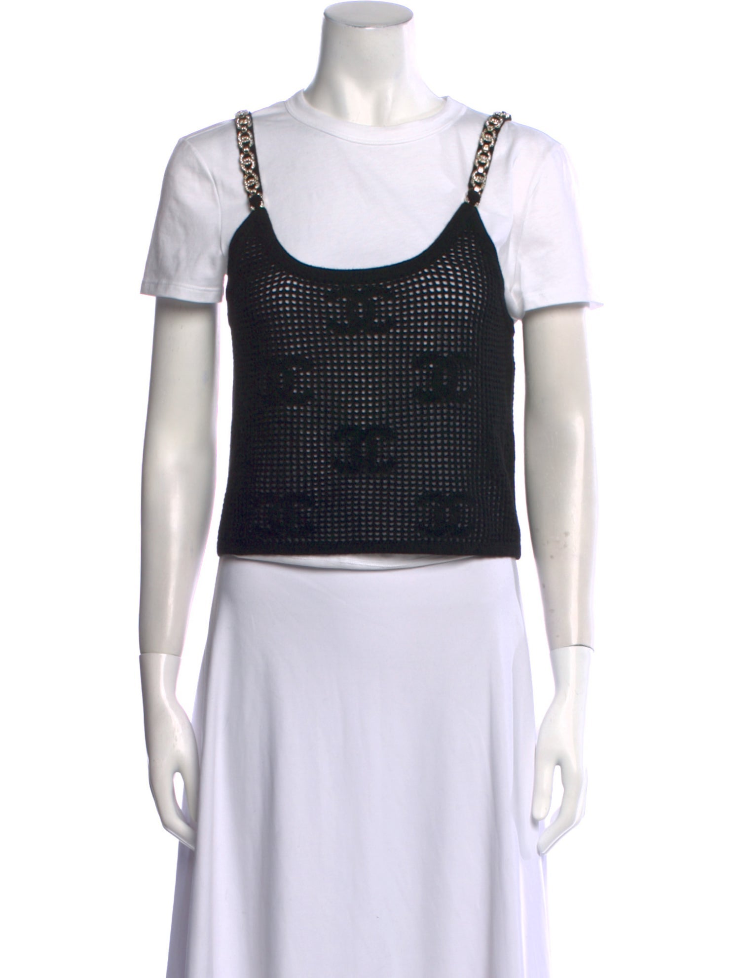 Chanel 2022 Cashmere Crop Top