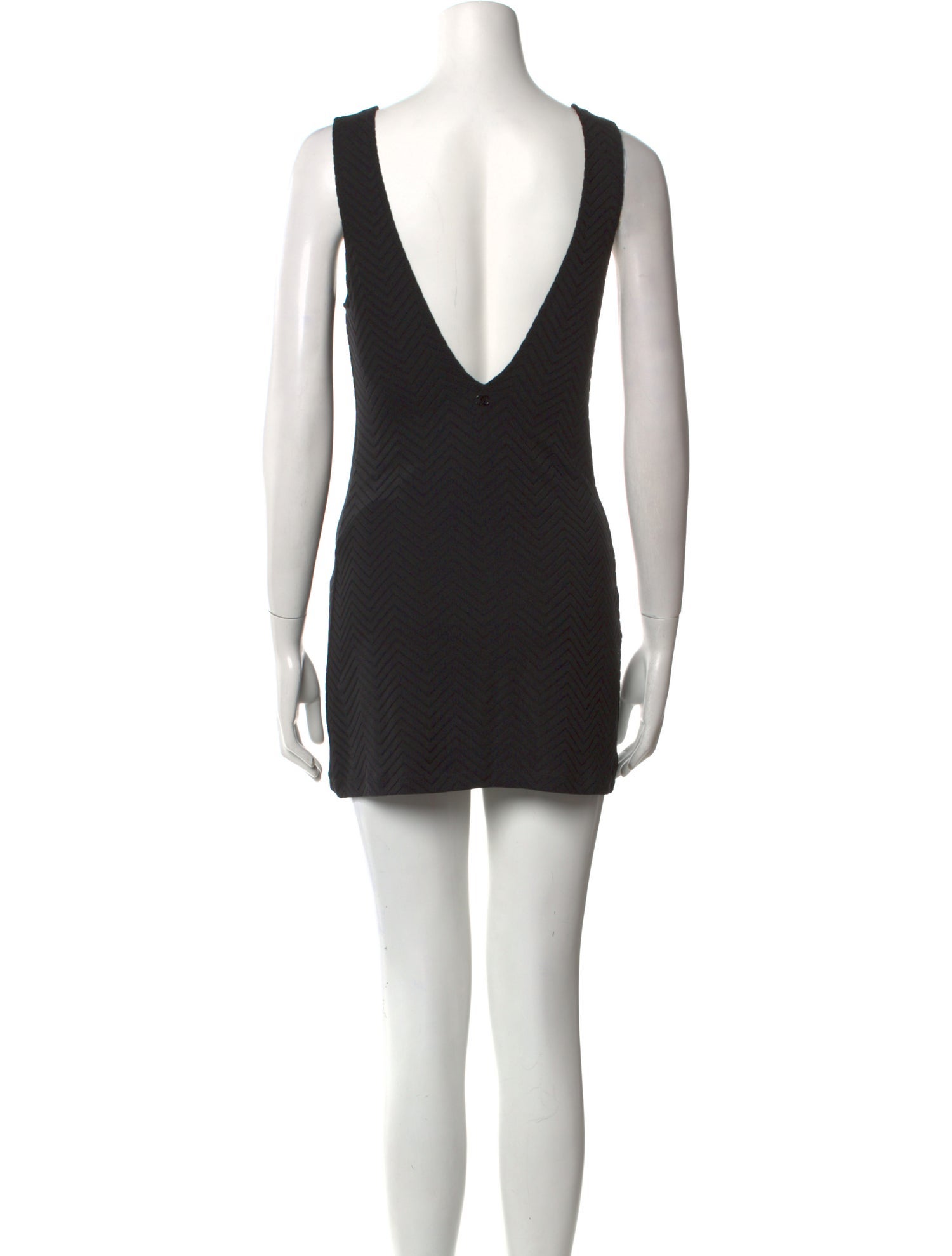 Chanel Vintage Mini Dress in Black, Women's us4, FR36 | S