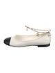 Chanel 2022 Interlocking CC Logo Ballet Flats