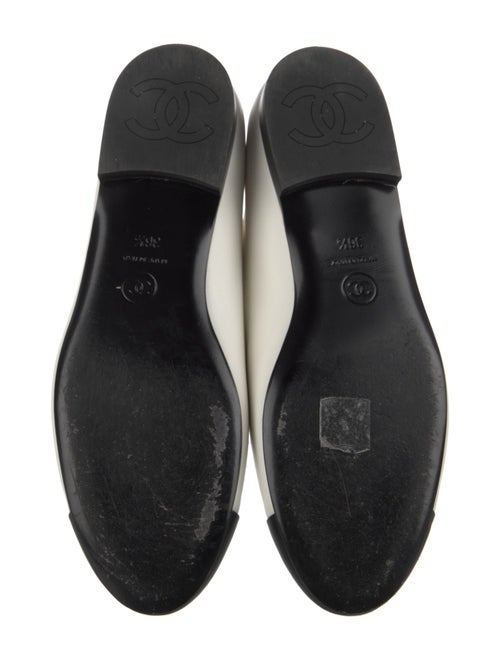 Chanel 2022 Interlocking CC Logo Ballet Flats