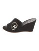 Chanel Interlocking CC Logo Canvas Slides