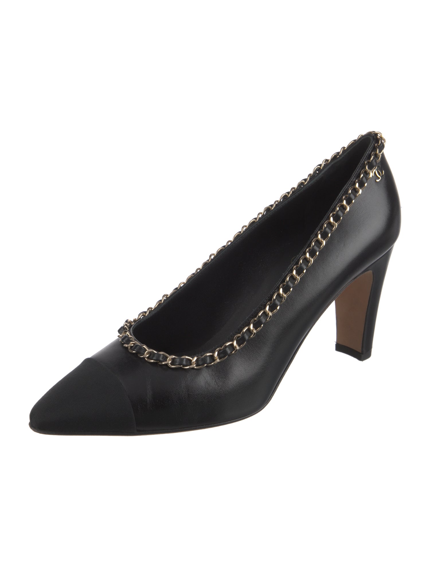 Chanel 2020 Interlocking CC Logo Pumps