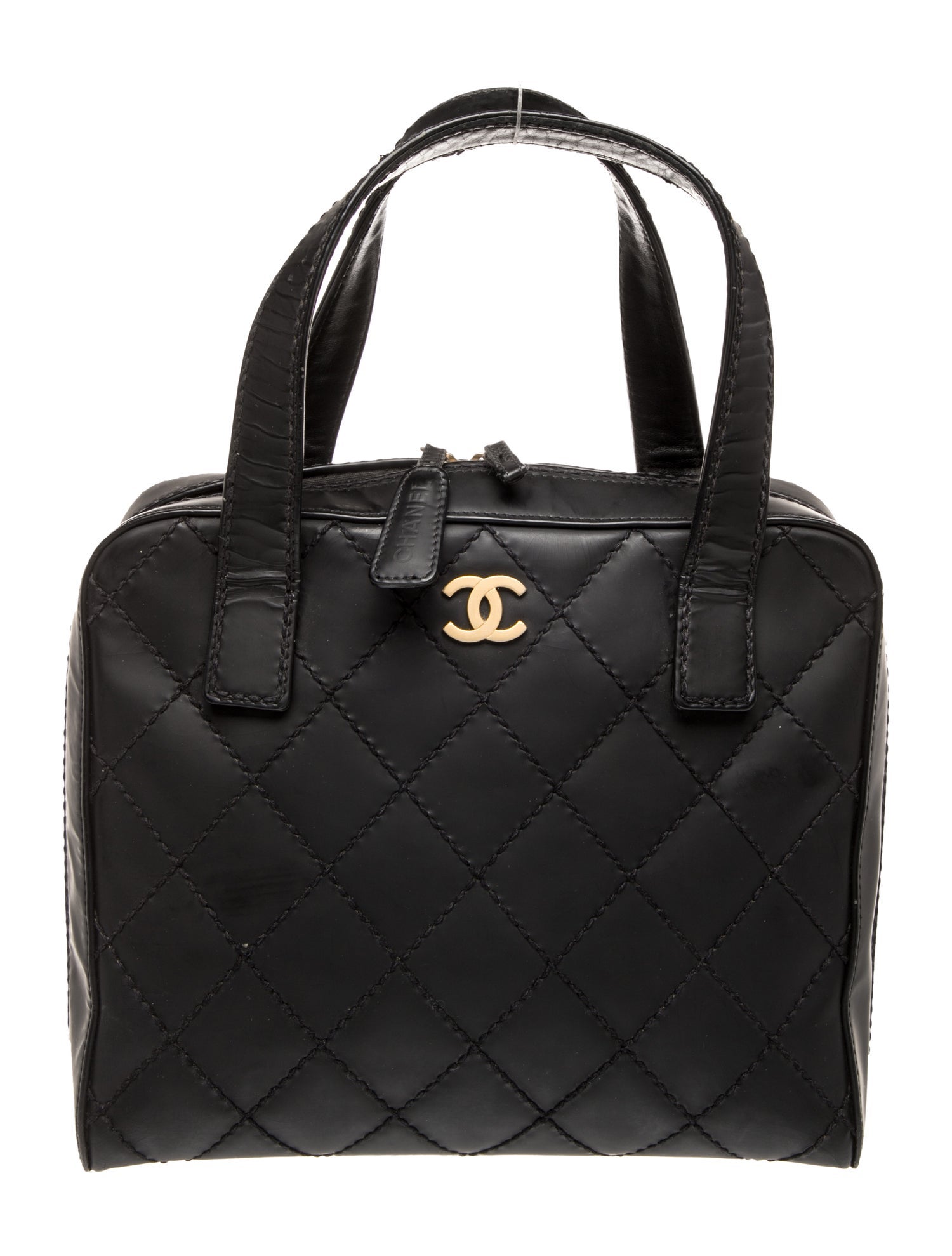 Chanel Surpique Bowler Bag