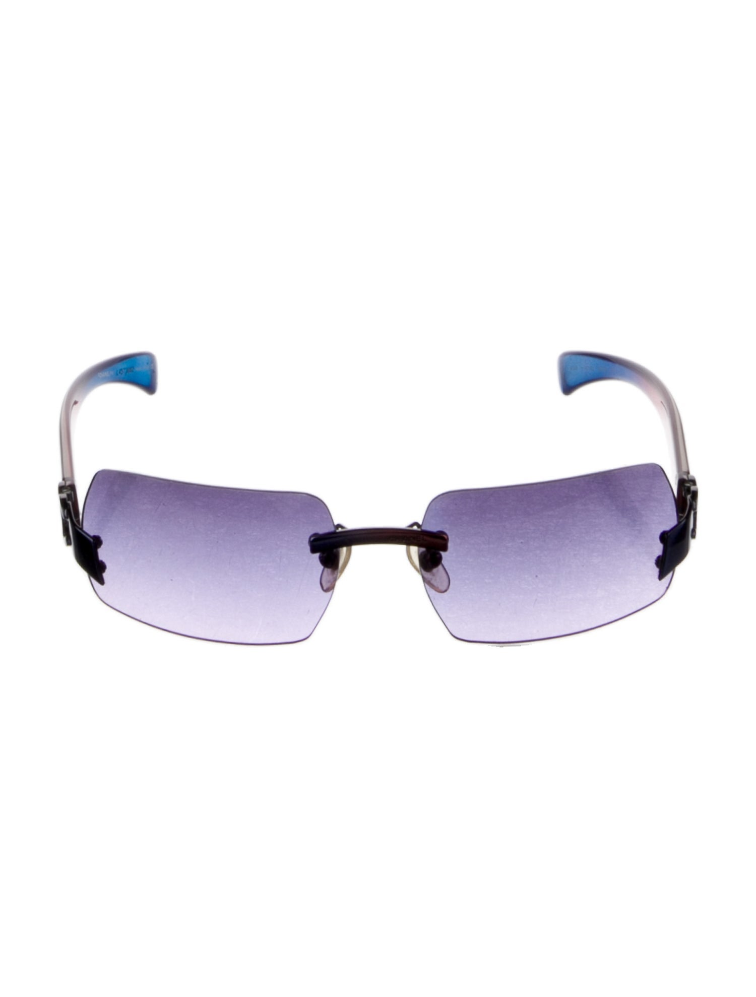 Chanel Vintage Interlocking CC Logo Sunglasses