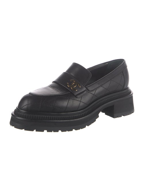 Chanel 2023 Interlocking CC Logo Loafers