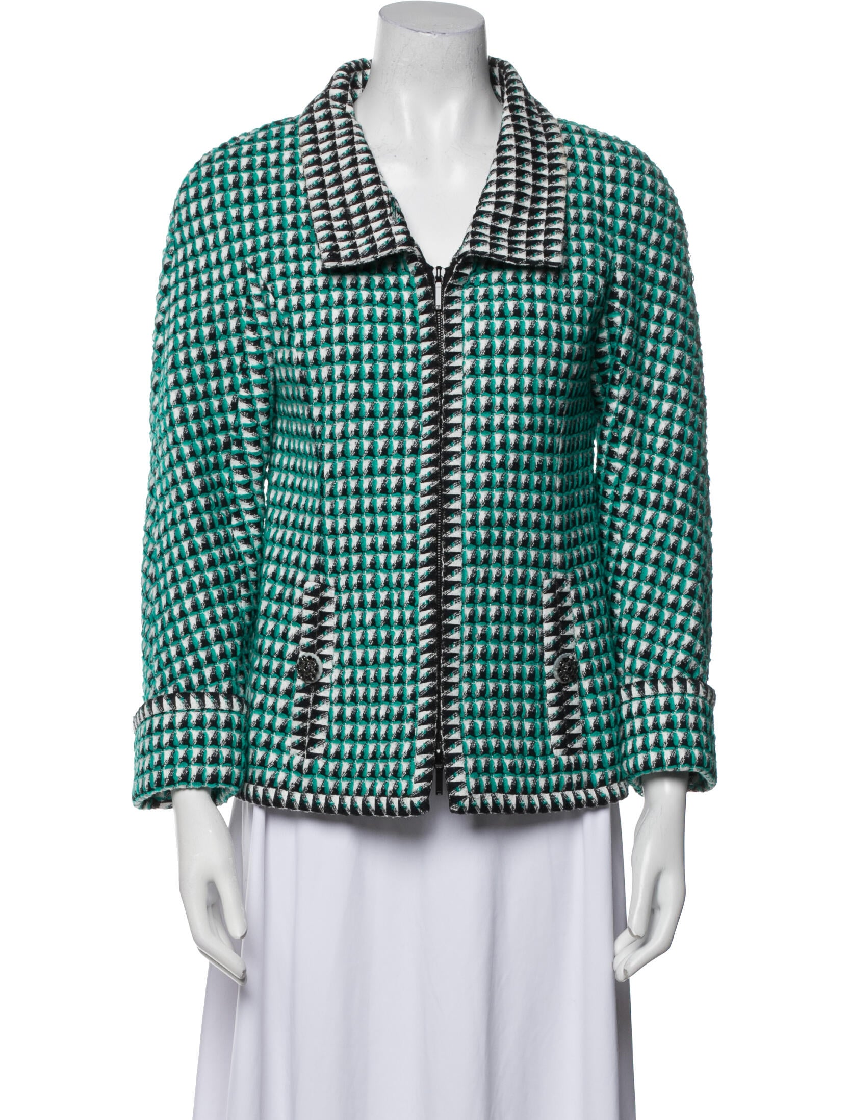 Chanel 2016 Printed Blazer
