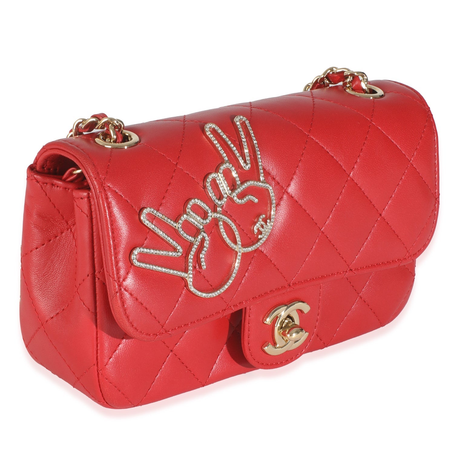 Chanel Mini V For Victory Flap Bag