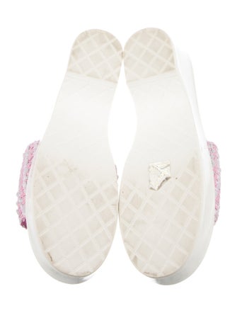 Chanel 2024 Interlocking CC Logo Slides