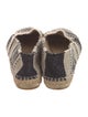 Chanel Interlocking CC Logo Whipstitch Trim Espadrilles