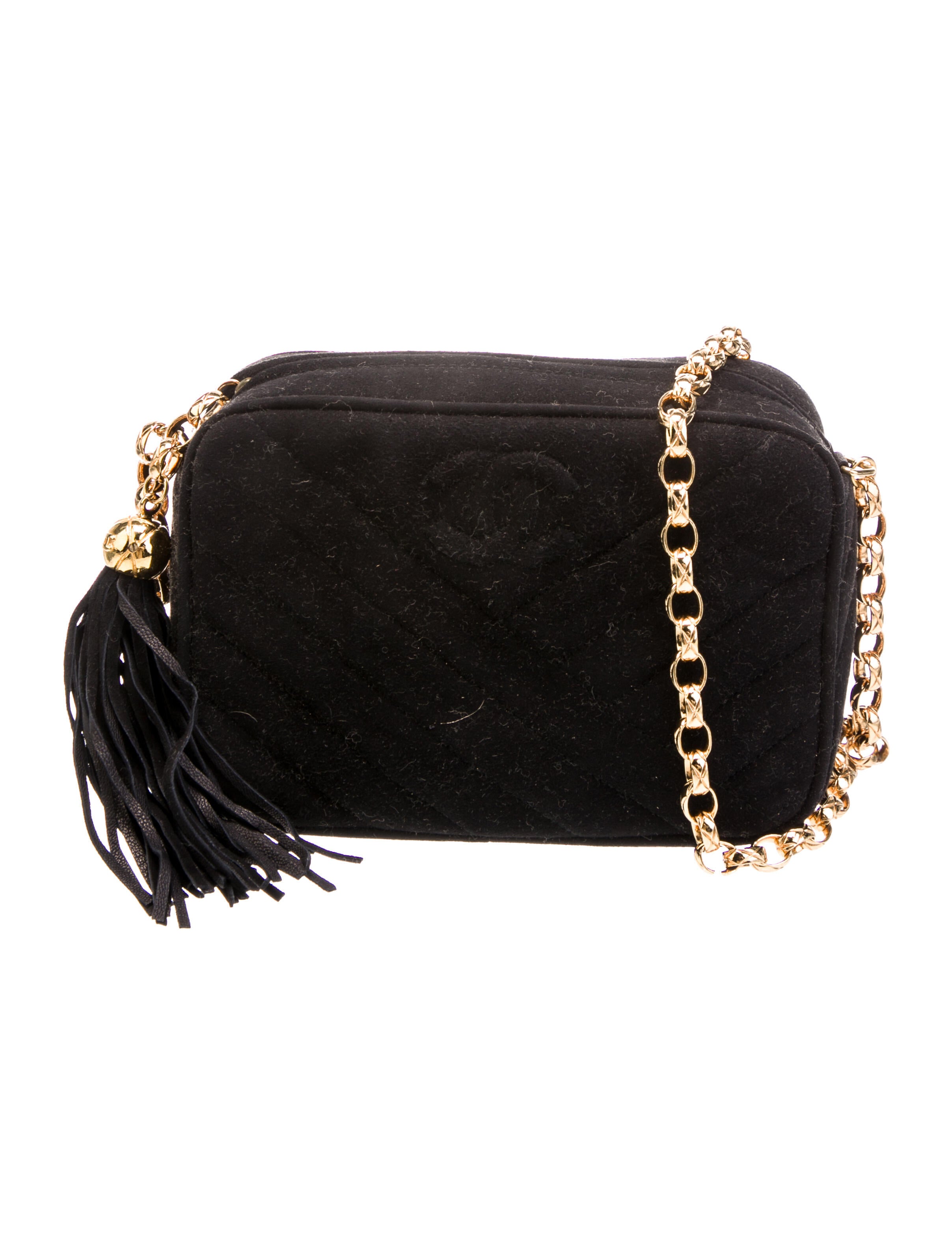 Chanel Suede CC Bijoux Camera Bag