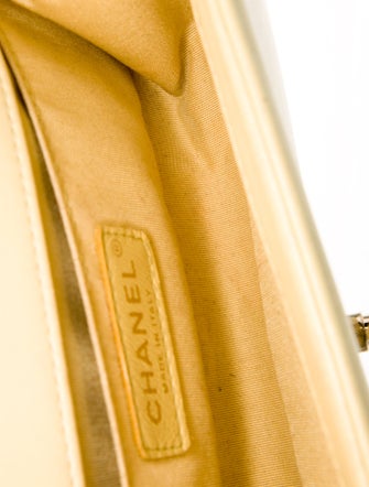 Chanel Small Chevron Boy Bag