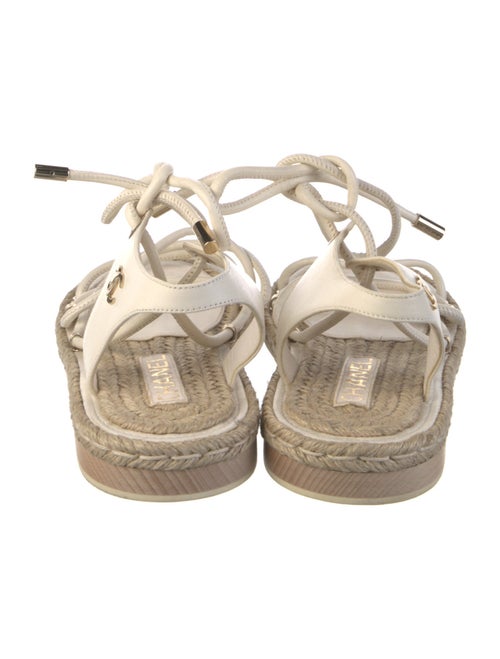 Chanel 2020 Interlocking CC Logo Espadrilles