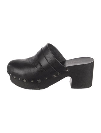 Chanel Lucky Charms Interlocking CC Logo Mules