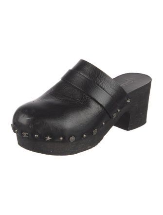 Chanel Lucky Charms Interlocking CC Logo Mules