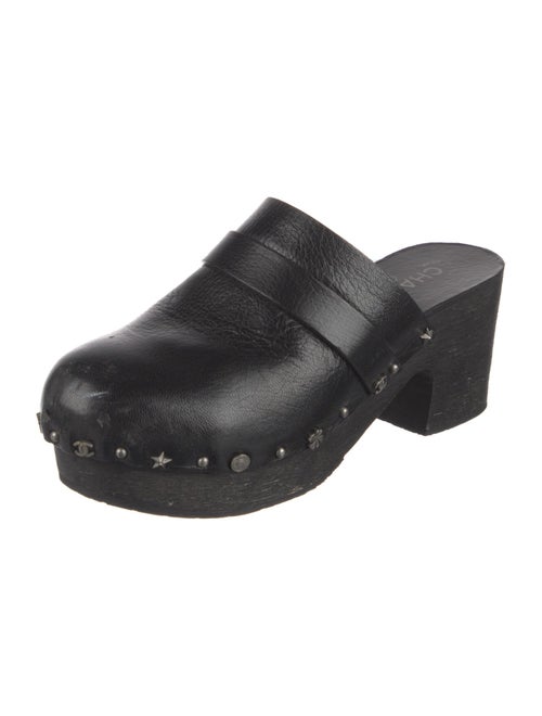 Chanel Lucky Charms Interlocking CC Logo Mules