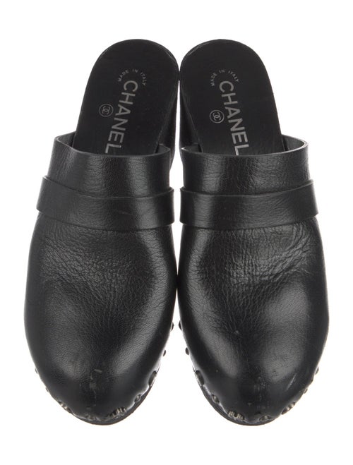 Chanel Lucky Charms Interlocking CC Logo Mules