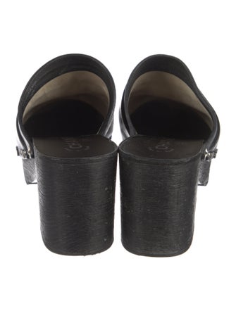 Chanel Lucky Charms Interlocking CC Logo Mules