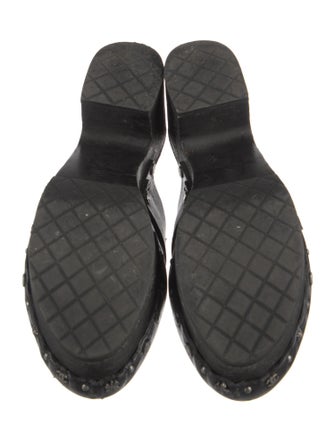 Chanel Lucky Charms Interlocking CC Logo Mules