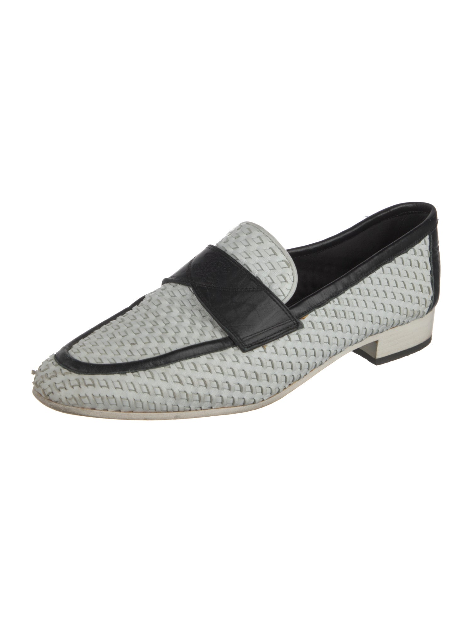 Chanel 2017 Interlocking CC Logo Loafers