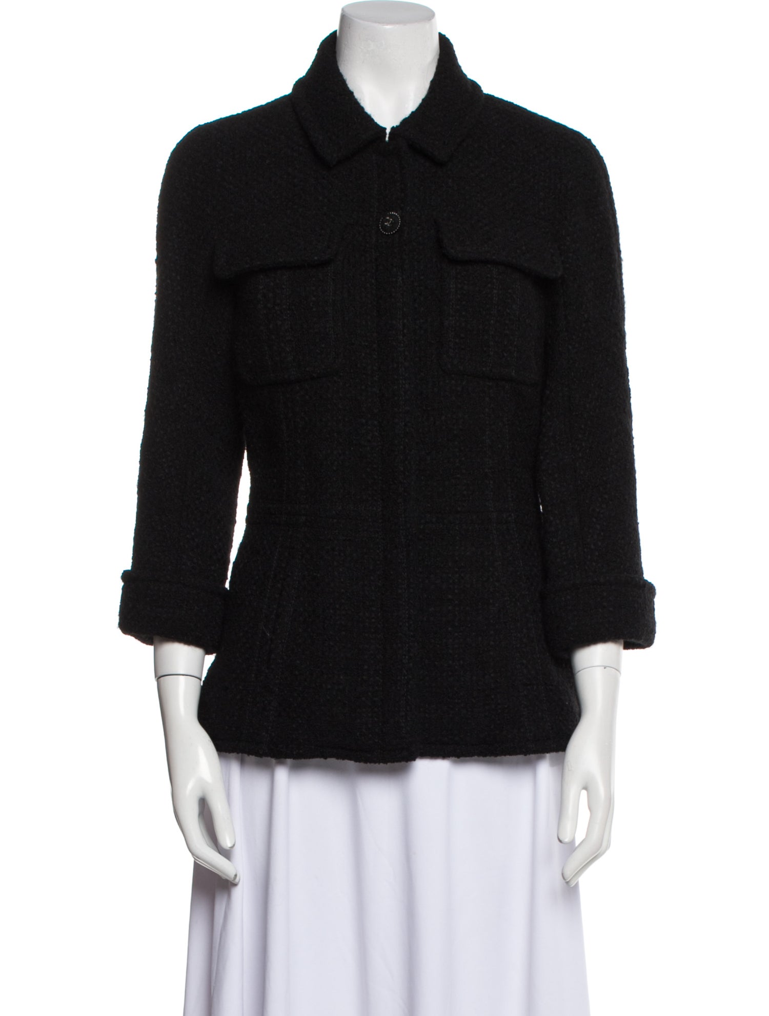Chanel 2013 Wool Utility Jacket