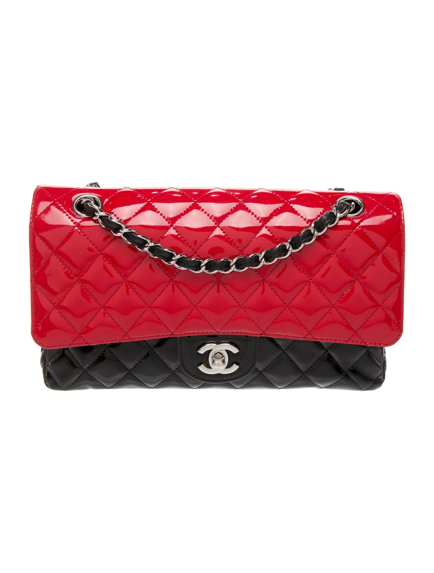 Chanel Classic Medium Bicolor Double Flap Bag