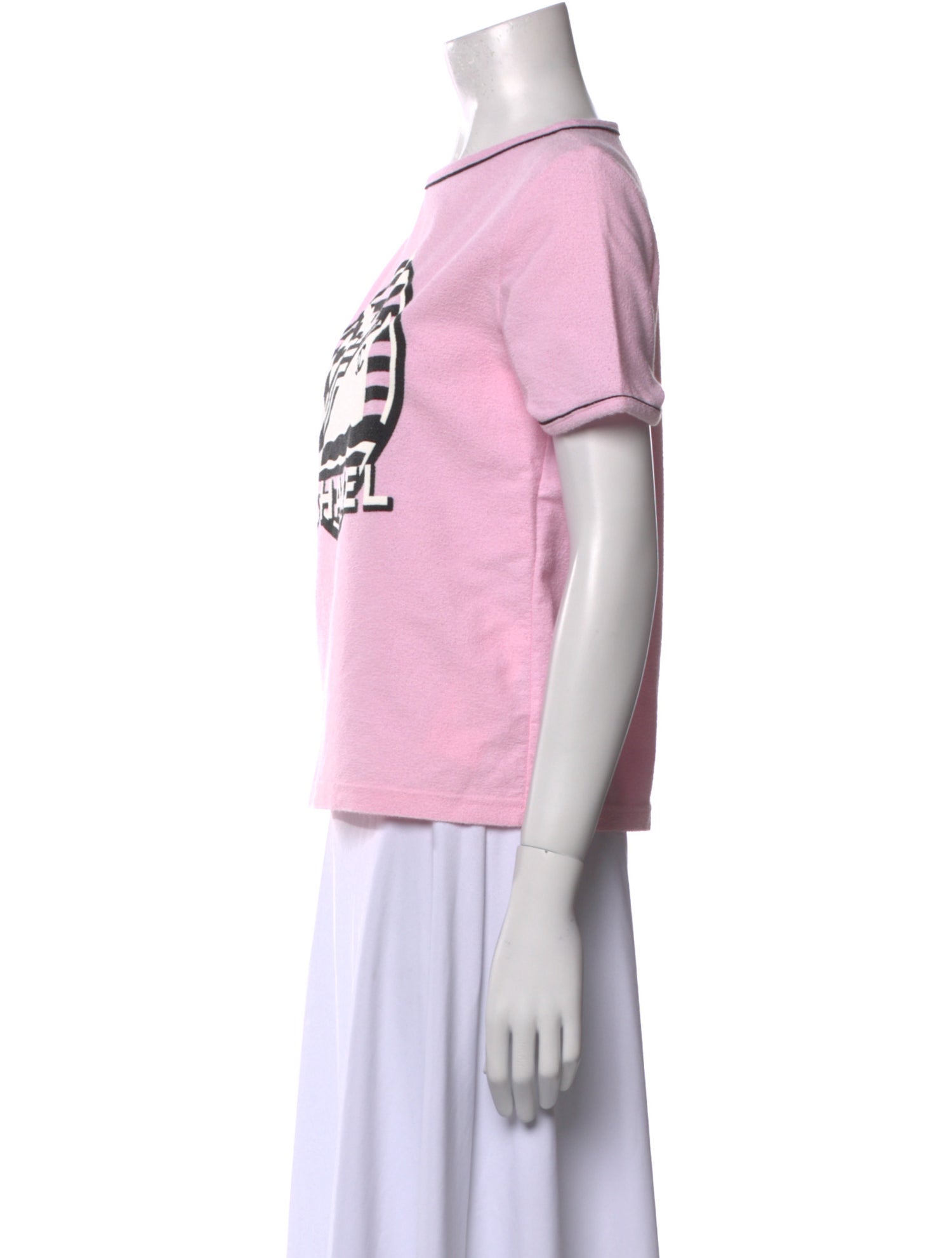 Chanel 2019 Graphic Print T-Shirt