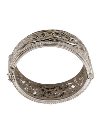 Chanel Enamel CC Cuff Bracelet