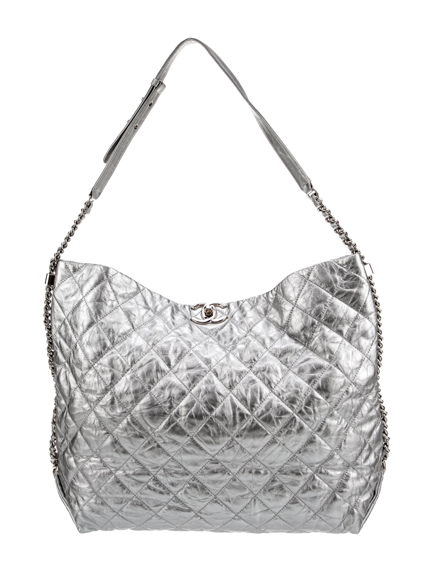 Chanel Metallic Big Bang Hobo