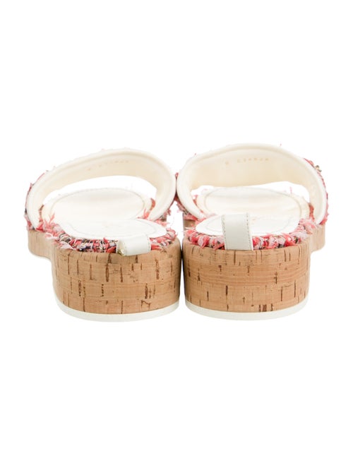 Chanel 2021 Chain-Link Accent Slides