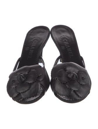 Chanel 2006 Interlocking CC Logo Mules