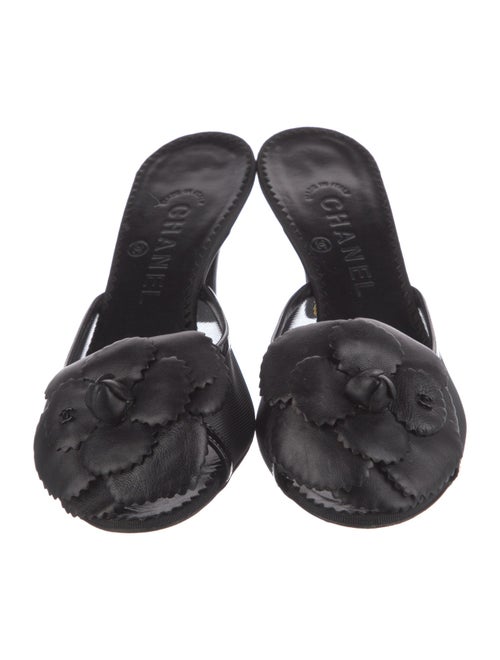 Chanel 2006 Interlocking CC Logo Mules