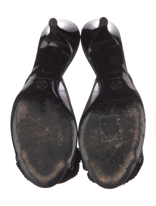 Chanel 2006 Interlocking CC Logo Mules