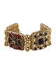 Chanel Faux Pearl & Gripoix CC Link Bracelet