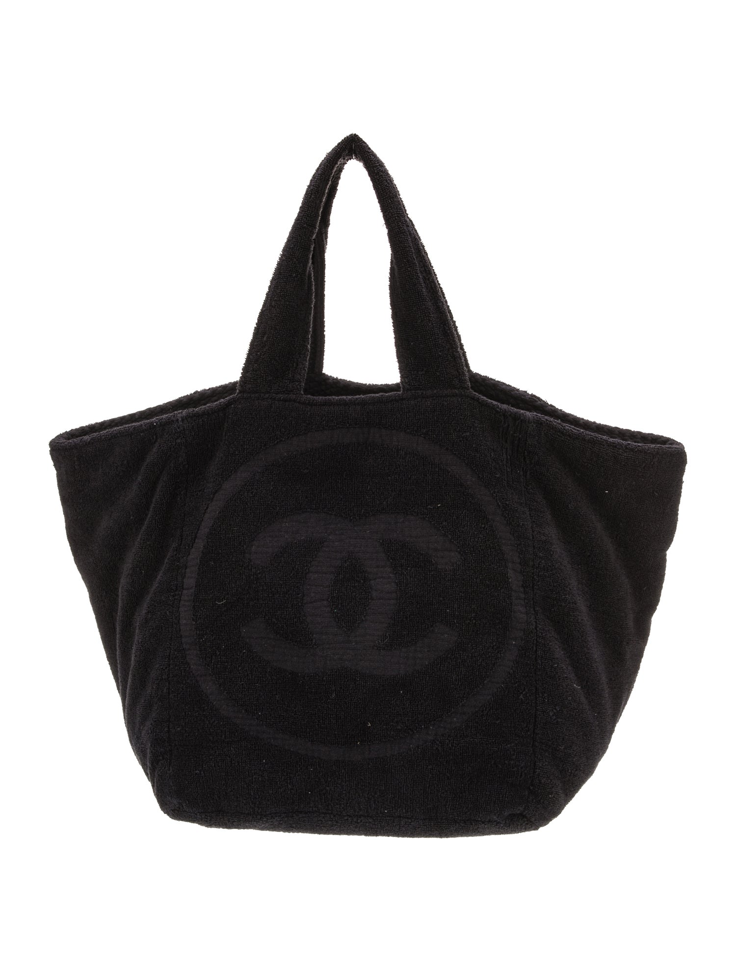 Chanel Terry Cloth CC Beach Tote
