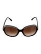 Chanel Interlocking CC Logo Oversize Sunglasses