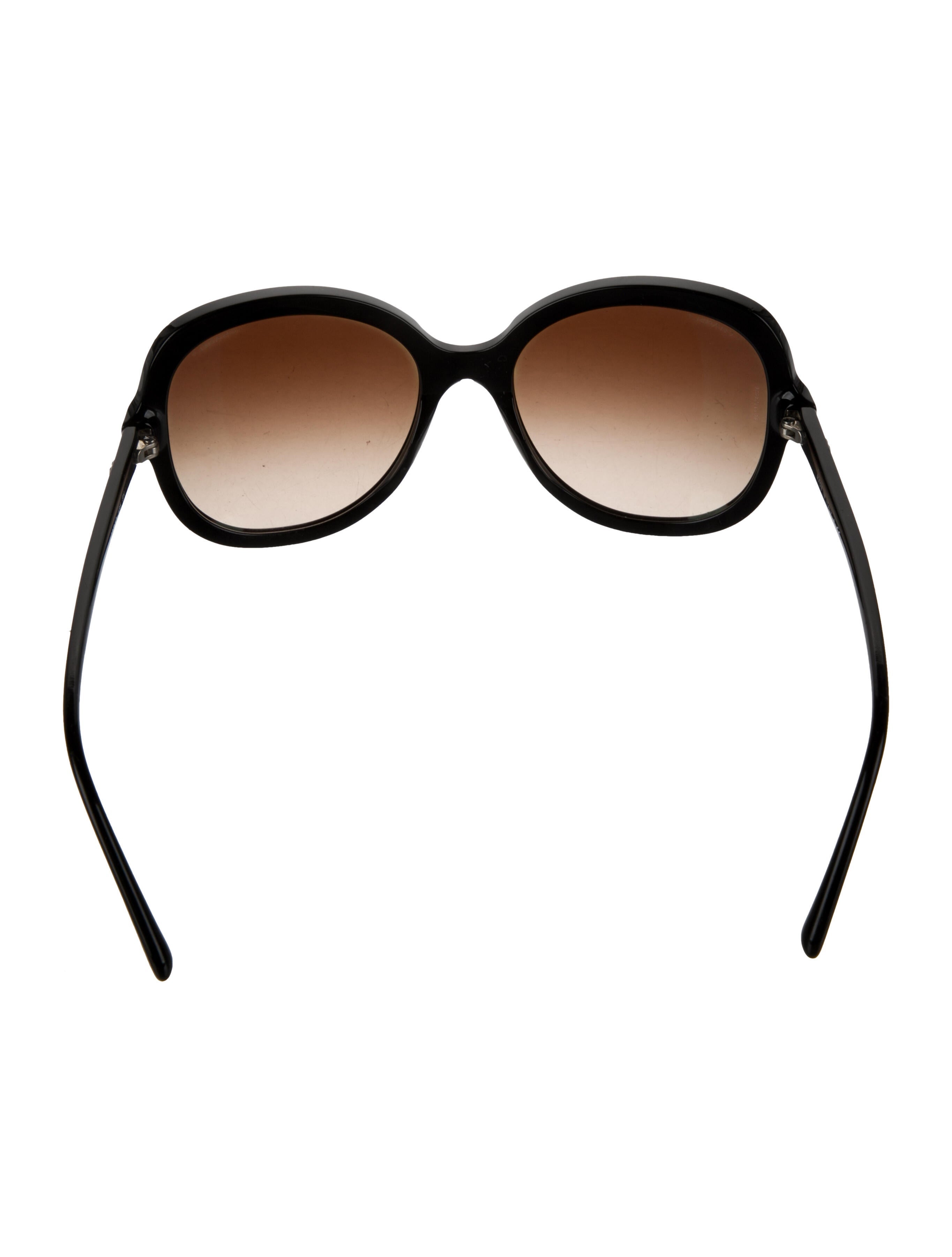 Chanel Interlocking CC Logo Oversize Sunglasses