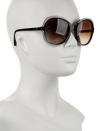 Chanel Interlocking CC Logo Oversize Sunglasses