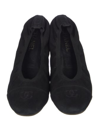 Chanel 2019 Interlocking CC Logo Ballet Flats