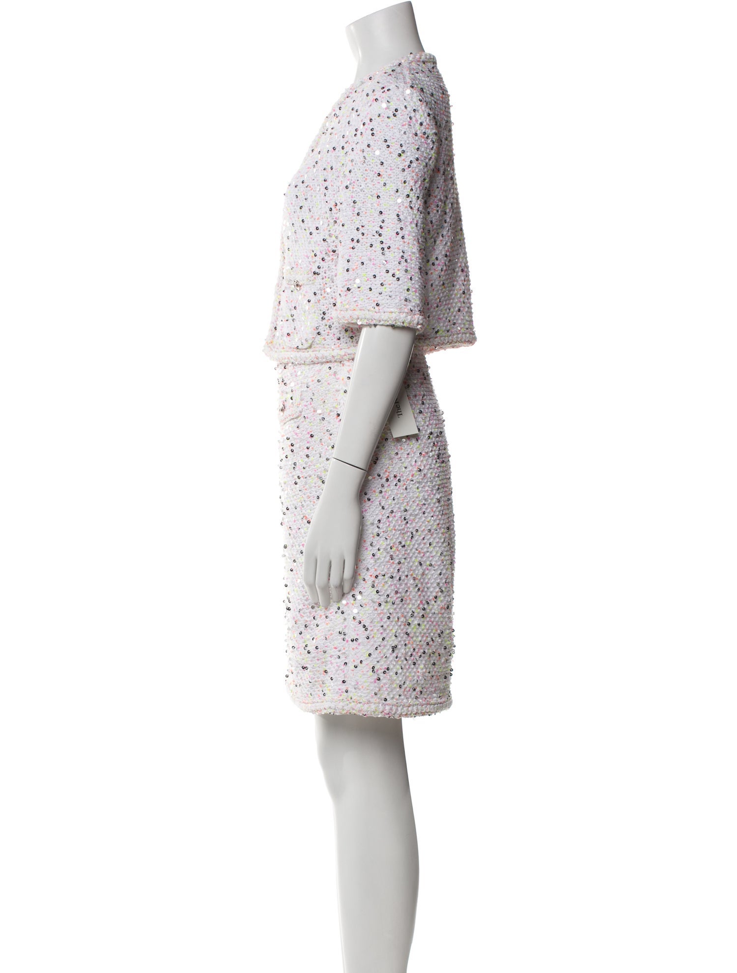 Chanel 2024 Tweed Pattern Skirt Set