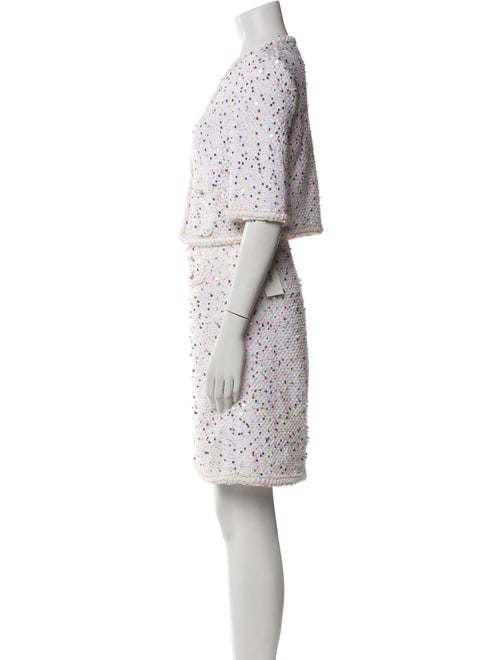 Chanel 2024 Tweed Pattern Skirt Set