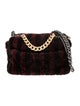 Chanel Shearling Stripe Medium 19 Flap Bag