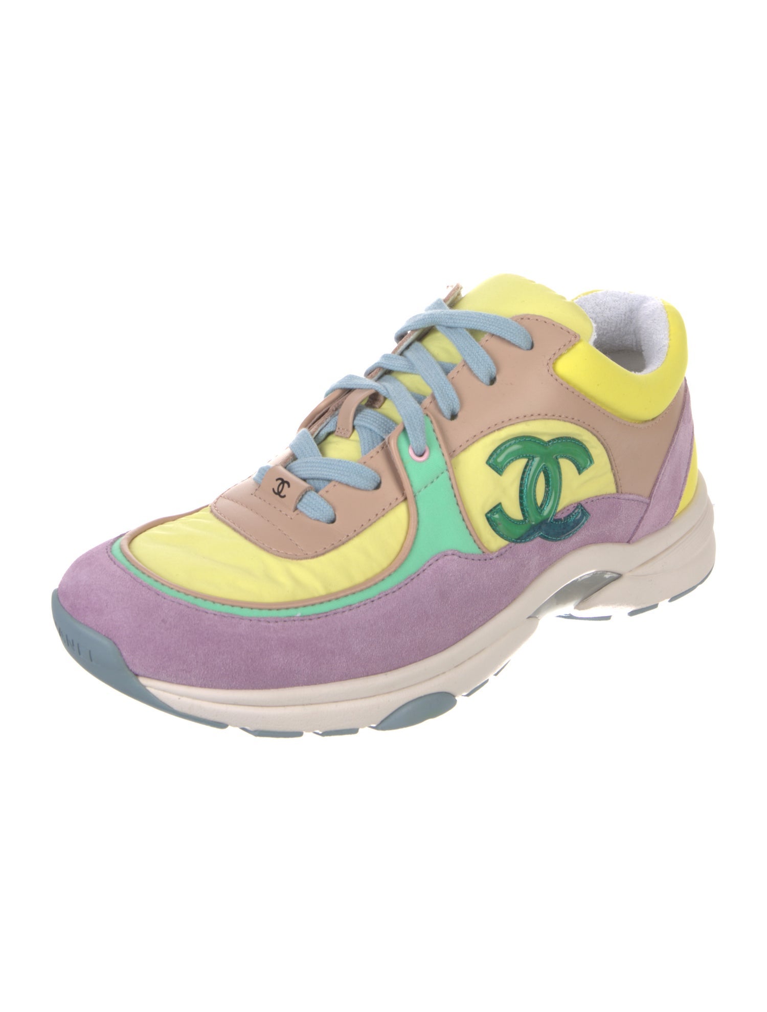 Chanel 2019 Interlocking CC Logo Sneakers