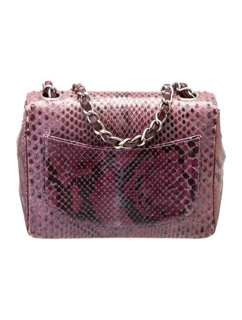 Chanel Python Mini Square Flap Bag