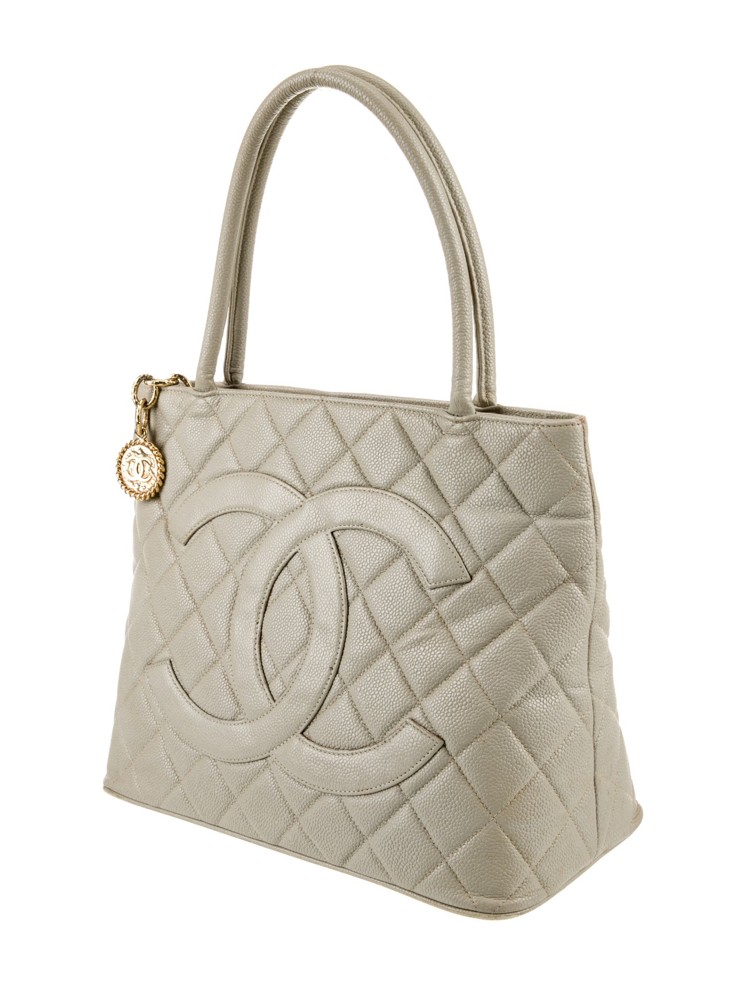 Chanel Caviar Medallion Tote