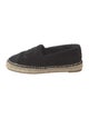 Chanel Interlocking CC Logo Tweed Espadrilles
