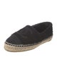 Chanel Interlocking CC Logo Tweed Espadrilles