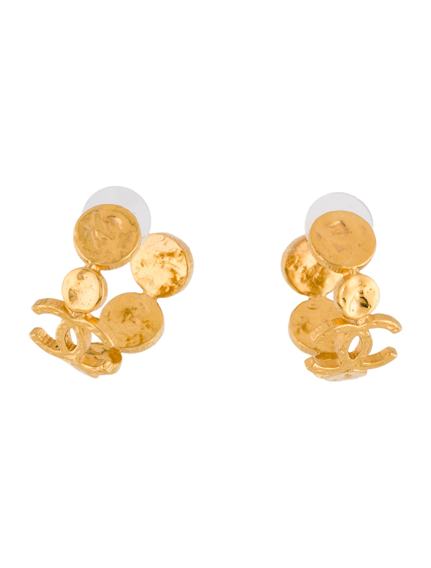 Chanel 2024 CC Hoop Earrings