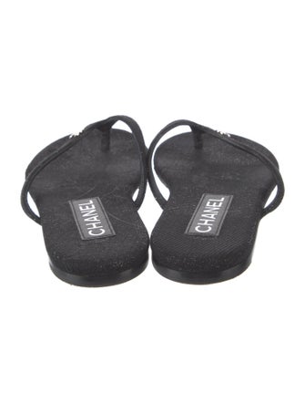 Chanel 2024 Interlocking CC Logo Slides