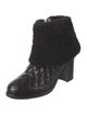 Chanel 2014 Interlocking CC Logo Boots