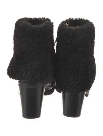 Chanel 2014 Interlocking CC Logo Boots